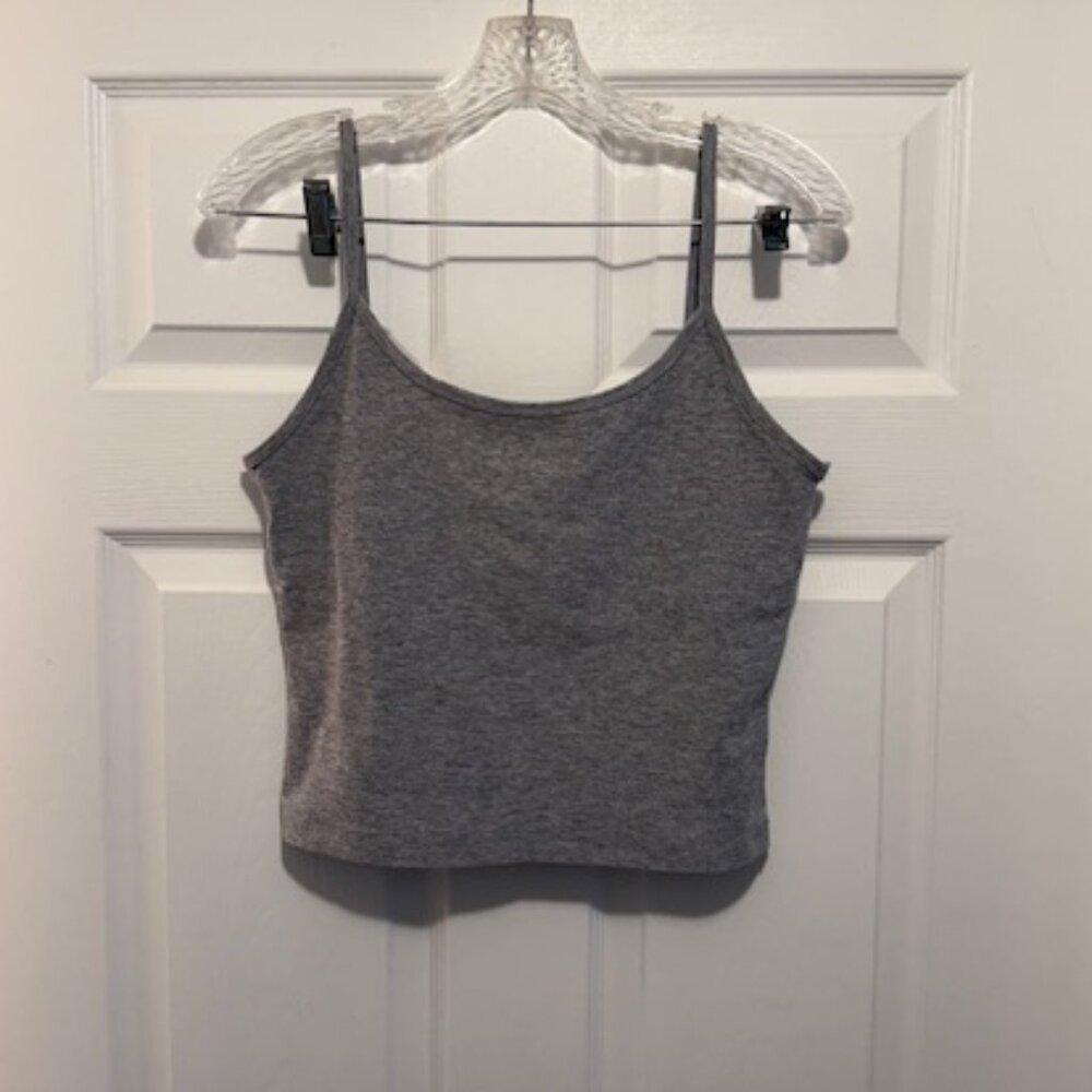 Beyond Yoga Spacedye Truly Tank- Light Grey, Size Large